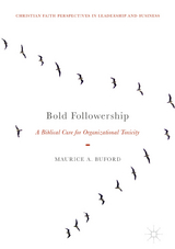 Bold Followership - Maurice A. Buford