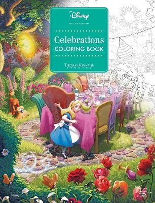 Disney Dreams Collection Thomas Kinkade Studios Celebrations Coloring Book -  Thomas Kinkade Studios, Thomas Kinkade