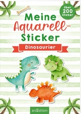 Meine Aquarell-Sticker &ndash; Dinosaurier