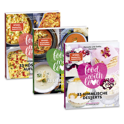 Die 99 besten Herzfeld Rezepte; Bundle; Food with Love; Herzfeld, Manuela / Herzfeld, Jo&euml;lle - Manuela / Herzfeld Herzfeld  Jo&euml;lle