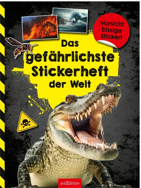 Das gef&auml;hrlichste Stickerheft der Welt