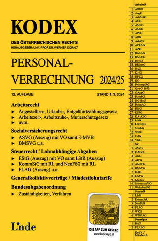 KODEX Personalverrechnung 2024/25