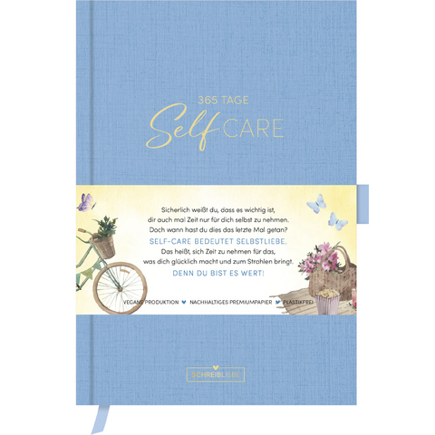 Self-care Tagebuch Azur - 