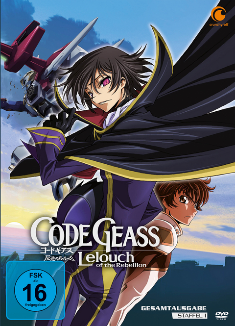 Code Geass: Lelouch of the Rebellion - Staffel 1 - Gesamtausgabe (4 DVDs) Neu