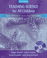 Teaching Science for All Children - Martin, Ralph; Sexton, Colleen; Franklin, Teresa; Gerlovich, Jack