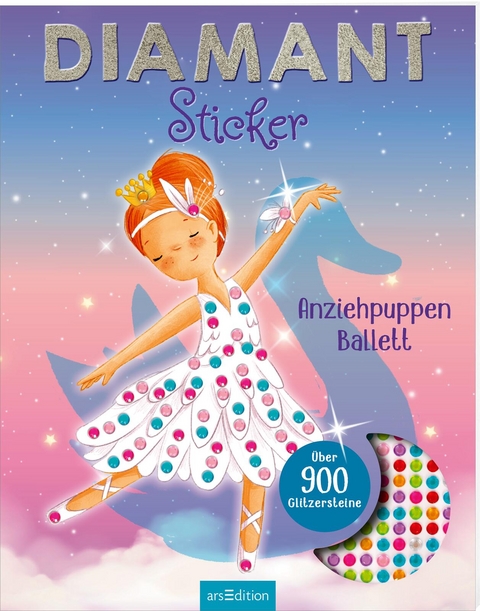 Diamantsticker Anziehpuppen &ndash; Ballett