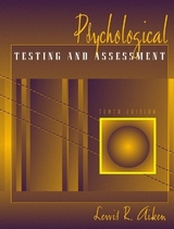 Psychological Testing and Assessment - Aiken, Lewis R.