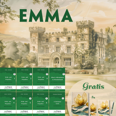 Emma (8 B&uuml;cher + Audio-Online + exklusive Extras) - Frank-Lesemethode - Jane Austen