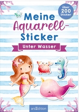 Meine Aquarell-Sticker &ndash; Unter Wasser