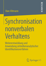 Synchronisation nonverbalen Verhaltens - Uwe Altmann
