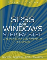 SPSS for Windows Step-by-Step - George, Darren; Mallery, Paul