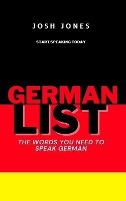 German List - Josh Jones