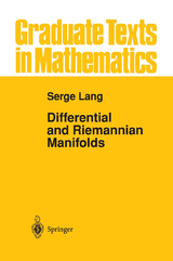 Differential and Riemannian Manifolds - Serge Lang