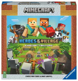 Minecraft: Heroes of the Village - Gesellschaftsspiel & Brettspiel ab 7 Jahre