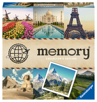 Collector's memory® Schönste Reiseziele - Gesellschaftsspiel & Brettspiel ab 6 Jahre