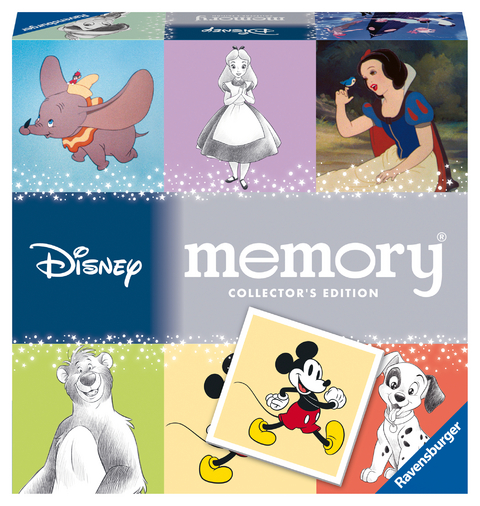 Collector's memory&reg; Walt Disney - Gesellschaftsspiel & Brettspiel ab 6 Jahre - William H. Hurter