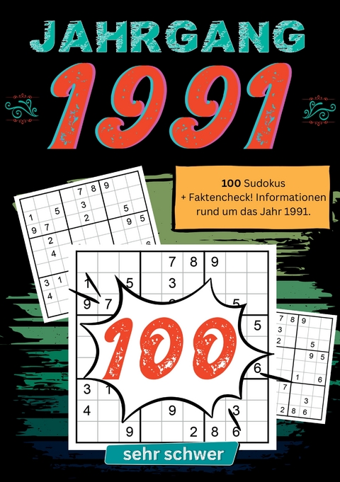 1991- R&auml;tselspa&szlig; und Zeitreise - Sudoku Jahrb&uuml;cher
