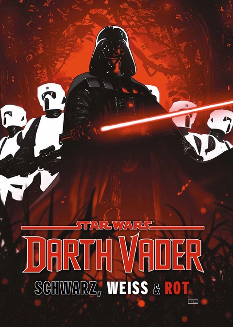Star Wars Comics: Darth Vader - Schwarz, Wei&szlig; & Rot Deluxe - Jason Aaron, Leonard Kirk, Peach Momoko, Torunn Gronbekk, Klaus Janson, David Pepose, Alessandro Vitti, Victoria Ying, Marika Cresta, Daniel Warren Johnson, Marc Bernardin, Stefano Raffaele, Steve Orlando, Paul Davidson, Frank Tieri, DANNY EARLS