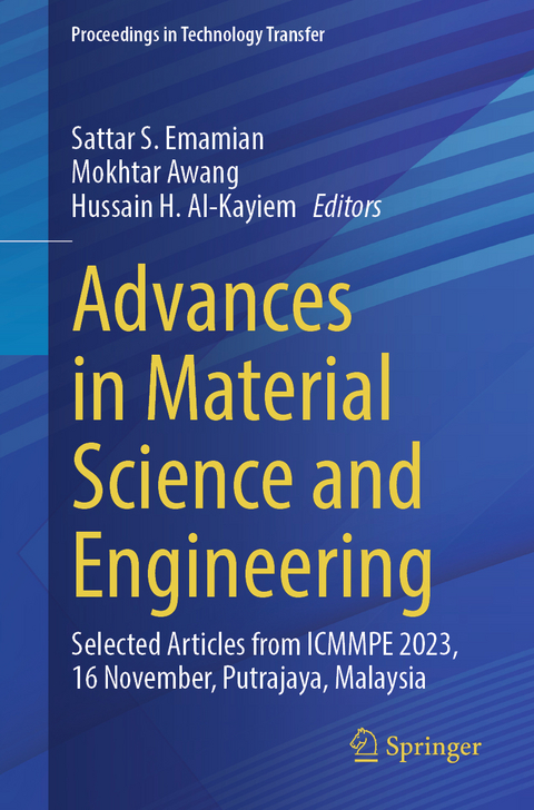 Advances in Material Science and Engineering - 