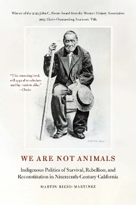 We Are not Animals - Martin Rizzo-Martinez