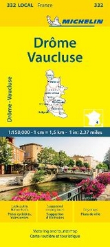 Drôme Vaucluse - Michelin Local Map 332 - Michelin