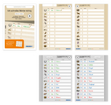 Ich schreibe W&ouml;rter richtig - Abrei&szlig;block 6 - Lernzielkontrolle - Pferde-W&ouml;rter - Katrin Langhans