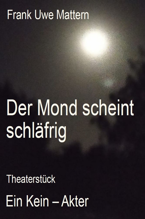 Der Mond scheint schl&auml;frig - Frank Uwe Mattern