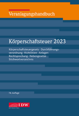 K&ouml;rperschaftsteuer 2023