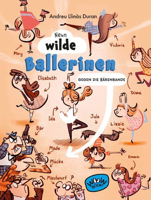 Neun wilde Ballerinen - Andreu Llin&agrave;s Duran