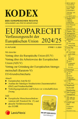 KODEX EU-Verfassungsrecht (Europarecht) 2024/25 - inkl. App - 