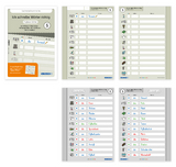 Ich schreibe W&ouml;rter richtig - Abrei&szlig;block 5 - Lernzielkontrolle - Fu&szlig;ball-W&ouml;rter - Katrin Langhans