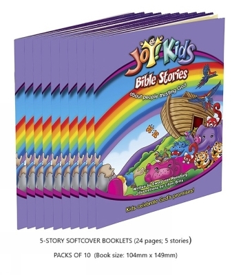 PACK OF 10_Joy! Kids Bible Stories about People Trusting God (mini) -  Christian Media Publishing
