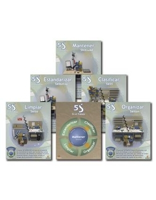 5S Shopfloor Series, with Summary Poster (Spanish) -  Enna