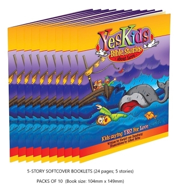 PACK OF 10_YesKids Bible Stories about Love (mini) -  Christian Media Publishing