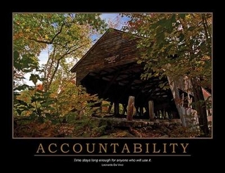 Accountability Poster