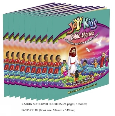 PACK OF 10_Joy! Kids Bible Stories about the Good and Beautiful Jesus (mini) -  Christian Media Publishing