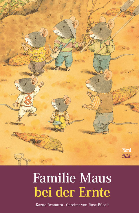 Familie Maus bei der Ernte - Rose Pflock, Kazuo Iwamura