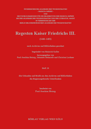 Regesten Kaiser Friedrichs III. (1440-1493)
