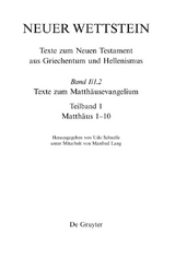 Texte zum Matth&auml;usevangelium - 
