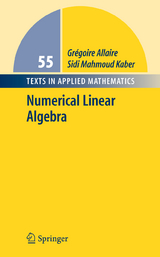 Numerical Linear Algebra - Gr&eacute;goire Allaire, Sidi Mahmoud Kaber