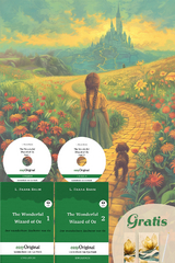 The Wizard of Oz / Der Zauberer von Oz (2 B&uuml;cher + 2 MP3 Audio-CDs + exklusive Extras) - Frank-Lesemethode - L. Frank Baum
