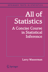 All of Statistics - Larry Wasserman