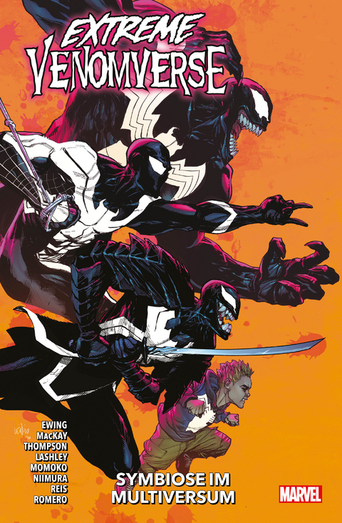 Extreme Venomverse: Symbiose im Multiversum - Al Ewing, Leonardo Romero, Paulo Siqueira, Peach Momoko, Kelly Thompson, Ken Niimura,  u.a.