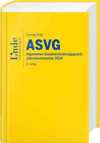 ASVG | Allgemeines Sozialversicherungsgesetz 2024