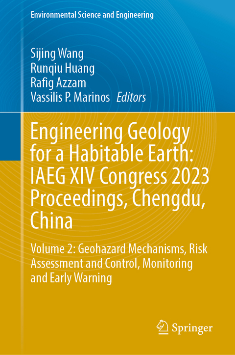 Engineering Geology for a Habitable Earth: IAEG XIV Congress 2023 Proceedings, Chengdu, China - 