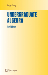 Undergraduate Algebra - Serge Lang
