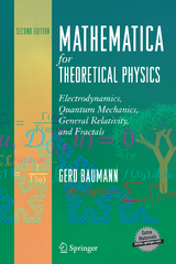 Mathematica for Theoretical Physics - Baumann, Gerd