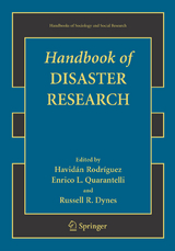 Handbook of Disaster Research - 