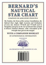 Bernard's Nautical Star Chart - 