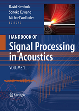 Handbook of Signal Processing in Acoustics - 